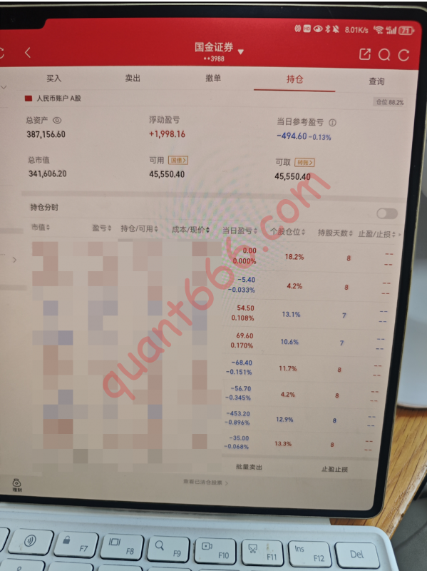 实盘日记（2025.07.15）- 有惊无险-野生量化员