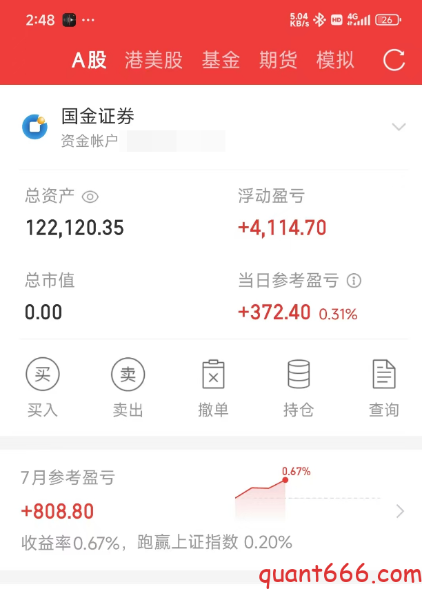 【量化实盘公开】38万稳健型全天候策略，今日起每日透明运行！(本金加至近3倍，历经完整验证链)-野生量化员